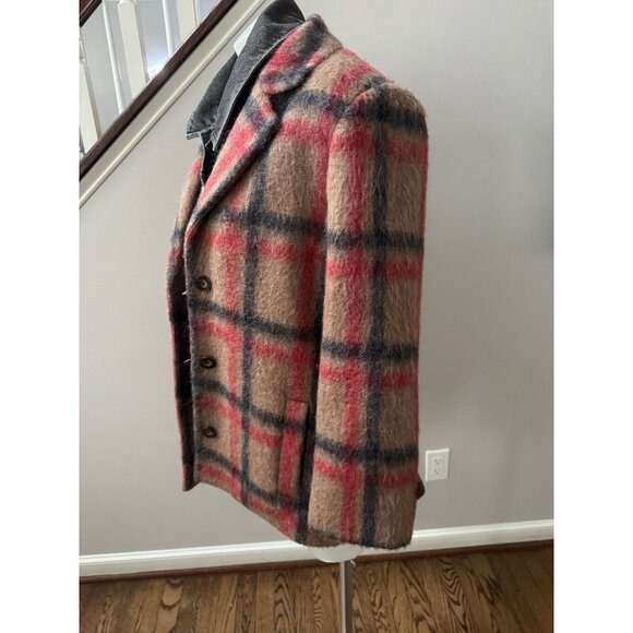 Jonathan Simkhai Standard Denim & Mohair Layered Coat XS - Picture 6 of 7